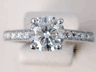 1.23 CTW DIAMOND ENGAGEMENT RING LAB GROWN H SI1 LOW PRICE