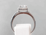  1.34 CTW ROUND CUT LAB GROWN DIAMOND ENGAGEMENT RING D I1