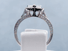 1.38 CTW HEART SHAPE DIAMOND ENGAGEMENT RING G SI3