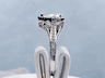 1.38 CTW HEART SHAPE DIAMOND ENGAGEMENT RING G SI3