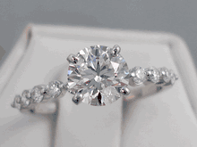 1.39CTW LAB GROWN ROUND CUT DIAMOND ENGAGEMENT RING G VVS1 LOW PRICE