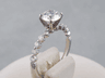 1.39CTW LAB GROWN ROUND CUT DIAMOND ENGAGEMENT RING G VVS1 LOW PRICE