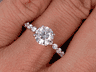 1.39CTW LAB GROWN ROUND CUT DIAMOND ENGAGEMENT RING G VVS1 LOW PRICE