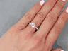 1.39CTW LAB GROWN ROUND CUT DIAMOND ENGAGEMENT RING G VVS1 LOW PRICE