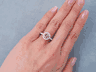 1.43 CTW ROUND BRILLIANT CUT DIAMOND ENGAGEMENT RING NATURAL CHOCOLATE SI1