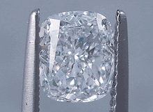 1.50 CARATS CUSHION CUT LAB GROWN DIAMOND D VS2