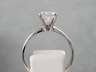 1.50 CARATS CUSHION CUT LAB GROWN DIAMOND ENGAGEMENT RING D VS2