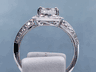 1.50 CTW CUSHION CUT DIAMOND ENGAGEMENT RING