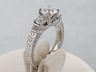 1.62CTW ROUND CUT LAB GROWN DIAMOND ENGAGEMENT RING F VVS1 LOW PRICE