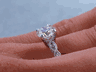 1.65 CTW ROUND CUT DIAMOND ENGAGEMENT RING H SI2