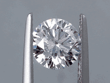 1.70 CARATS ROUND CUT LAB GROWN DIAMOND D SI1 
