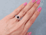 1.70 CTW CUSHION CUT DIAMOND ENGAGEMENT RING CHOCOLATE VS2