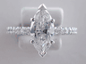 1.80 CTW MARQUISE SHAPE DIAMOND ENGAGEMENT RING H SI2 