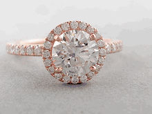 1.81CTW ROUND CUT DIAMOND ENGAGEMENT RING LAB GROWN