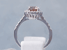 1.84 CTW ROUND BRILLIANT CUT DIAMOND ENGAGEMENT RING NATURAL CHOCOLATE SI1