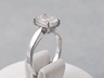 1.85 CT RADIANT CUT DIAMOND SOLITAIRE RING H SI2
