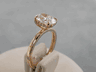 1.90 CTW OVAL CUT DIAMOND ENGAGEMENT RING G VS2 14K YELLOW GOLD