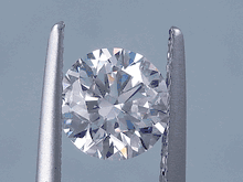 1 CARAT ROUND CUT LAB GROWN DIAMOND 