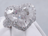 11.10 CTW HEART SHAPE DIAMOND ENGAGEMENT RING H SI2