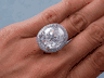 13.48 CTW CUSHION CUT DIAMOND ENGAGEMENT RING E SI3