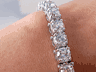 19 CTW DIAMOND TENNIS BRACELET LAB GROWN DIAMONDS