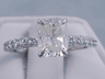 2.00 CTW CUSHION CUT DIAMOND ENGAGEMENT RING