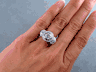 2.00 CTW ROUND CUT DIAMOND ENGAGEMENT RING G  SI3