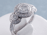 2.00 CTW ROUND CUT DIAMOND ENGAGEMENT RING G  SI3