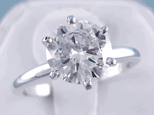 2.03 CT ROUND CUT DIAMOND SOLITAIRE ENGAGEMENT RING