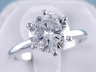 2.03 CT ROUND CUT DIAMOND SOLITAIRE ENGAGEMENT RING