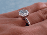 2.03 CT ROUND CUT DIAMOND SOLITAIRE ENGAGEMENT RING