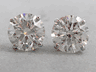 2.03 CTW  DIAMOND STUD EARRINGS LAB GROWN EF VS LOW PRICE 