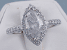 2.03 CTW MARQUISE CUT DIAMOND ENGAGEMENT RING F/SI2