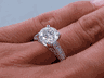 2.05 CTW ROUND CUT DIAMOND ENGAGEMENT RING