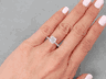 2.07 CTW CUSHION CUT LAB GROWN DIAMOND ENGAGEMENT RING G SI2 LOW PRICE!