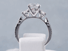 2.10 CTW ROUND BRILLIANT CUT DIAMOND ENGAGEMENT RING H VS2