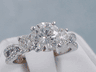 2.10 CTW ROUND BRILLIANT CUT DIAMOND ENGAGEMENT RING H VS2