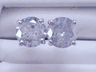 2.10 CTW ROUND BRILLIANT DIAMOND STUD EARRINGS G I2