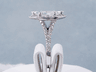 2.12 CTW MARQUISE CUT DIAMOND ENGAGEMENT RING G/SI1 