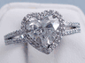 2.13 CTW HEART SHAPE DIAMOND WEDDING RING SET (Includes a Matching Wedding Ring)