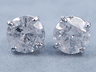 2.13CTW DIAMOND STUD EARRINGS 