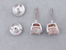 2.13CTW DIAMOND STUD EARRINGS 