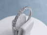 2.15 CTW RADIANT CUT DIAMOND WEDDING RING SET G-SI1 (Includes a Matching Wedding Ring)