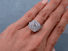 2.18 CTW ROUND CUT DIAMOND ENGAGEMENT RING G SI2