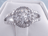 2.20 CTW ROUND CUT DIAMOND ENGAGEMENT RING D SI2
