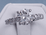 2.22 CTW ROUND CUT DIAMOND ENGAGEMENT RING