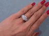 2.23 CTW RADIANT CUT DIAMOND ENGAGEMENT RING G SI2