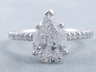 2.25 CTW PEAR SHAPE DIAMOND ENGAGEMENT RING G/SI2 