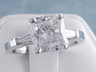 2.28 CTW RADIANT CUT DIAMOND ENGAGEMENT RING