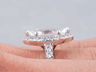 2.30 CTW MARQUISE SHAPE DIAMOND ENGAGEMENT RING 